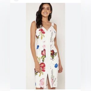 Ted Baker size 2 Floral Dress New with tags